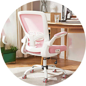 Eight or Nine 90° Flip-Up Armrest Student Ergonomic Office Chair | Student Gravity Lock Wheels Version — image 2