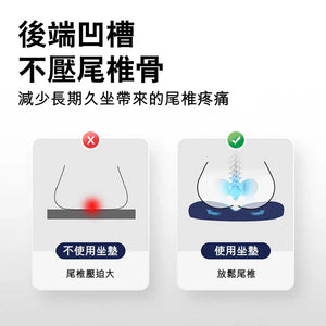Jago 腰臀承托辦公坐墊|磁布連內套|竹炭款 — image 3
