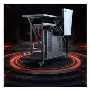 HomeWorker FlexiBase 高度可調主機架+PS5 側架|大號 — image 1