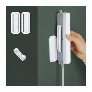 HomeWorker SlideLock Drill-Free Power Strip Holder | Slide-In — image 6
