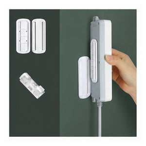 HomeWorker SlideLock Drill-Free Power Strip Holder | Slide-In — image 9