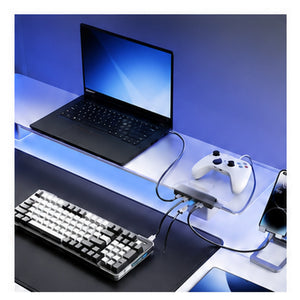 HomeWorker AeroShelf D16 Space Aluminum Monitor Stand — image 2