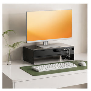 HomeWorker MetroDrawer 40cm Metal Drawer Monitor Riser — image 3