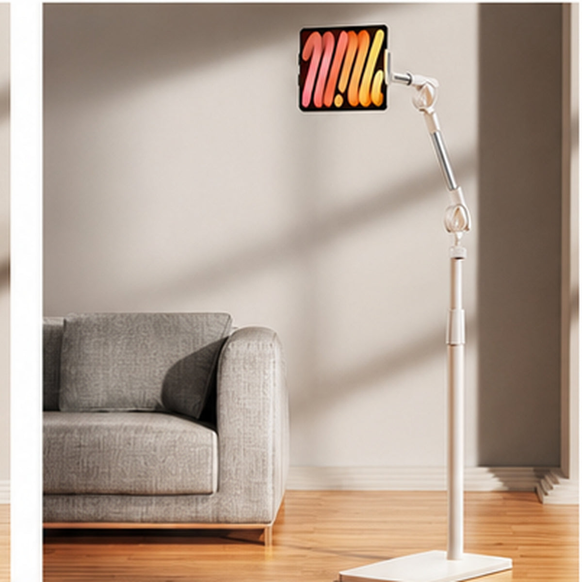 HomeWorker TurboFlex 1.6m Height-Adjustable Phone and Tablet Stand — image 2