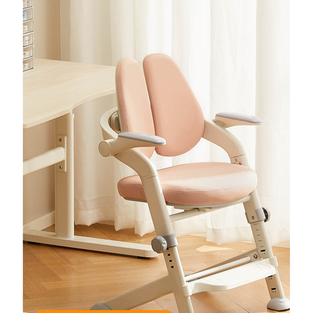 HomeWorker x Eight-Nine F1 Upgraded Dual-Back Children's Study Chair — image 2
