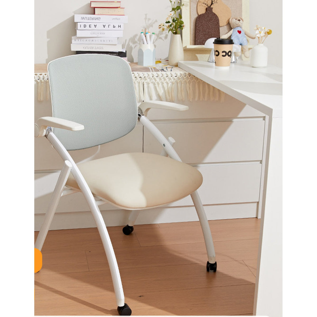HomeWorker × 8-9 P4 Swivel Armrest Pulley Training Chairs — image 2