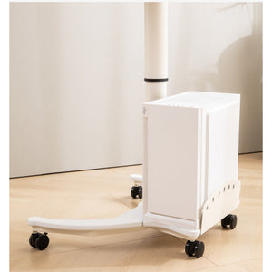 HomeWorker FlexMove Mobile Pneumatic Standing Desk | 780 × 600 mm Flip-Top Tabletop — image 6