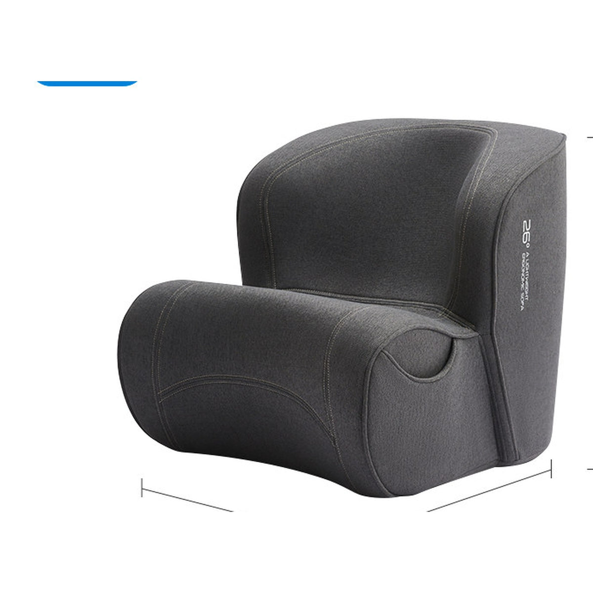HomeWorker SpineNest Backrest Support Seat — image 2