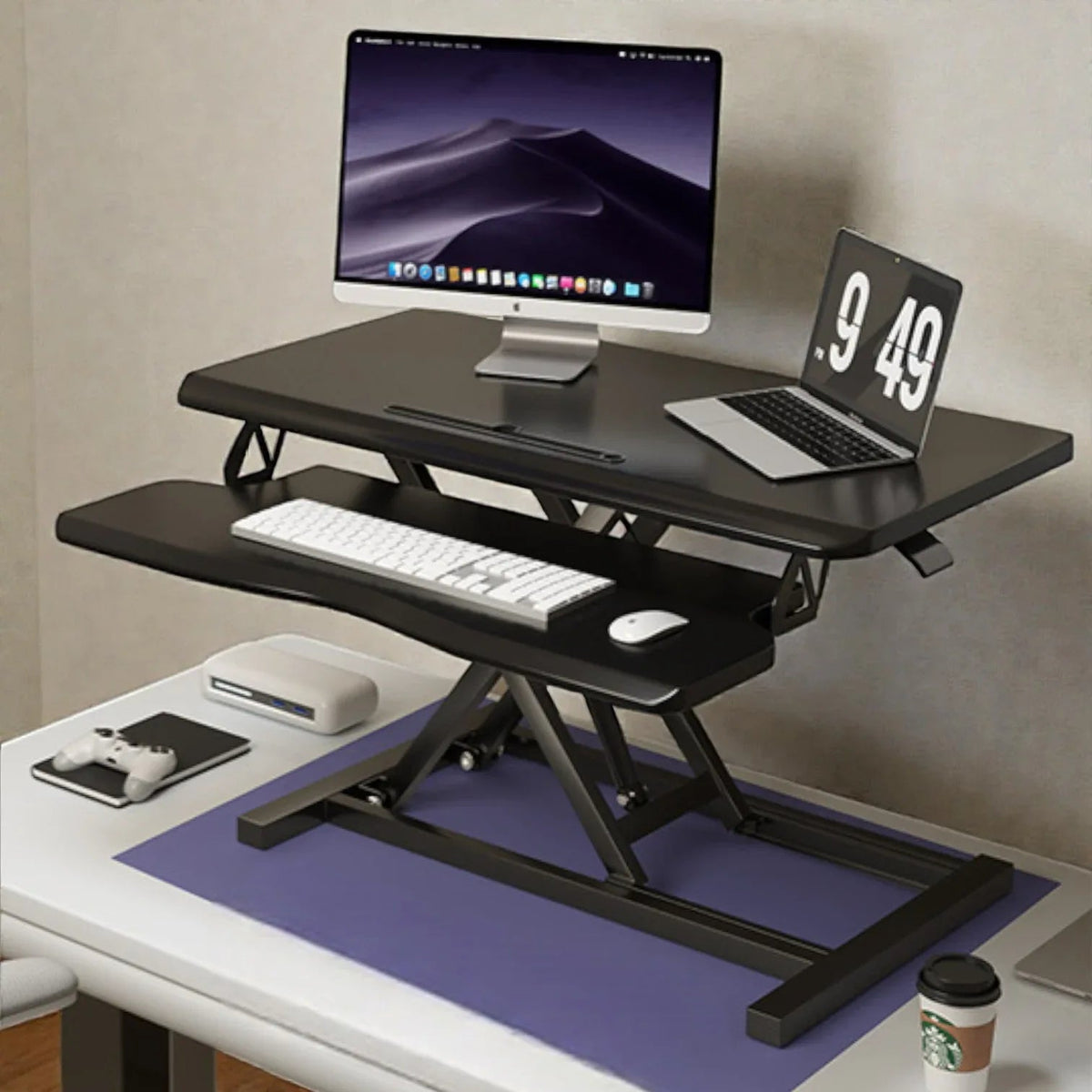 HomeWorker Duo Ultra 80｜雙護手板氣壓升降台 — image 1