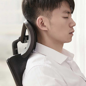 Eight or nine ergonomic reclinable office chairs｜Y-shaped backrest｜Retractable footrest｜Adjustable headrest — image 3
