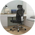 SIHOO M56 Entry-Level Ergonomic Office Chair | Steel Base | Adjustable Armrests