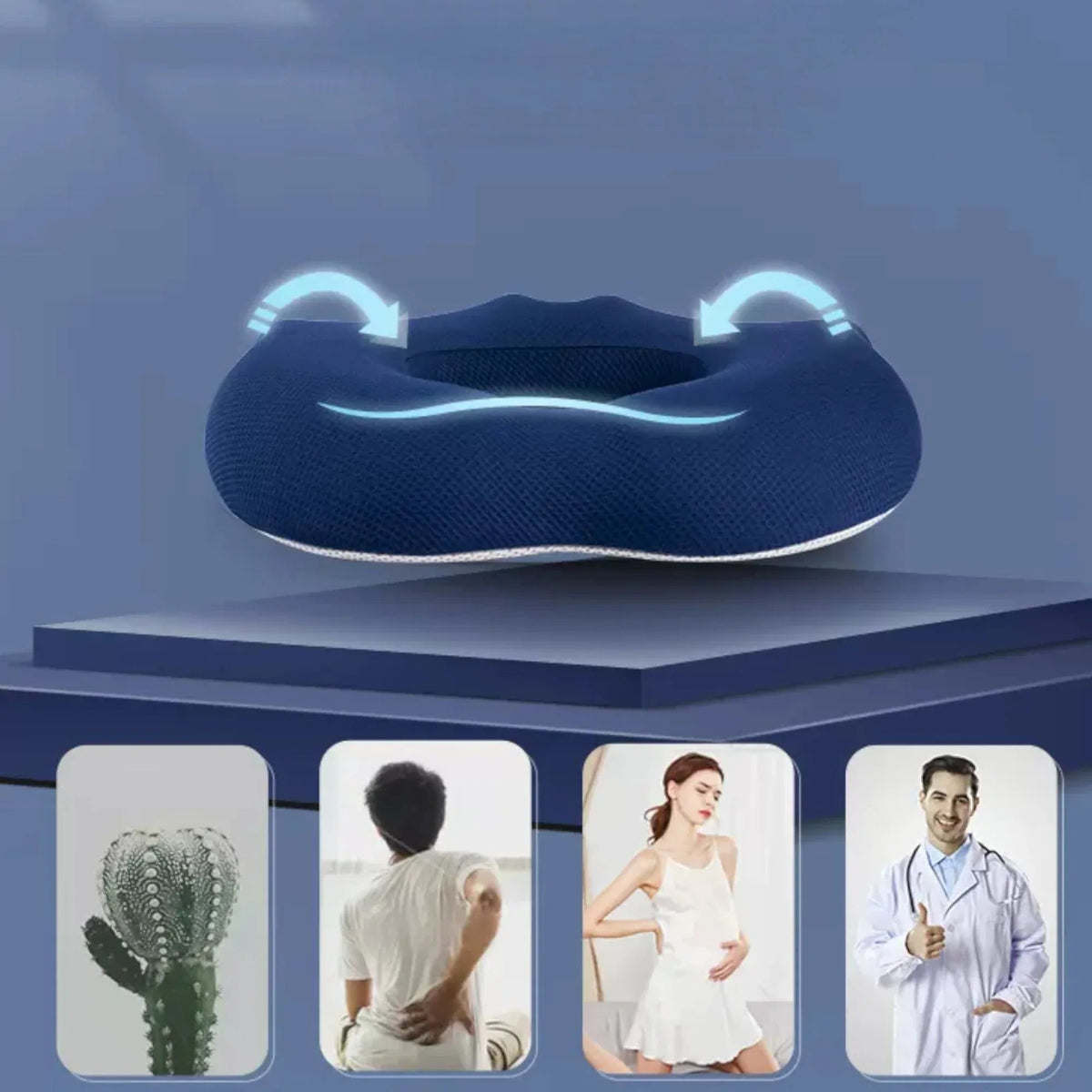 Jago 腰臀承托辦公坐墊｜磁布連內套｜竹炭款｜產品圖片 18｜HomeWorker 香港工作位選品