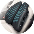Microtouch Ergonomic Lumbar Support Cushion | Premium Edition | Memory Foam | Dual Side Buffers