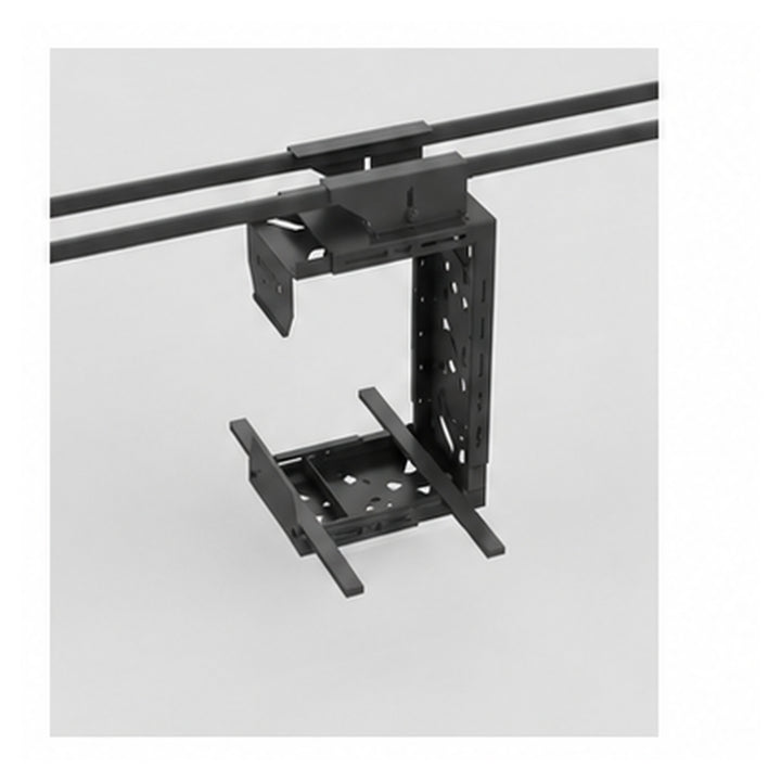 HomeWorker CoreMount 2mm 雙橫樑桌下主機掛架｜大中型