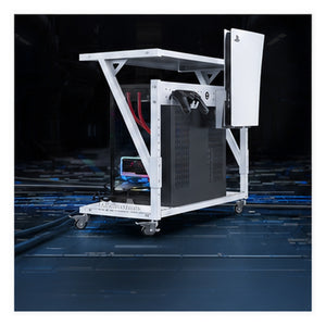 HomeWorker FlexiBase 高度可調主機架＋PS5 側架｜小號 — image 2