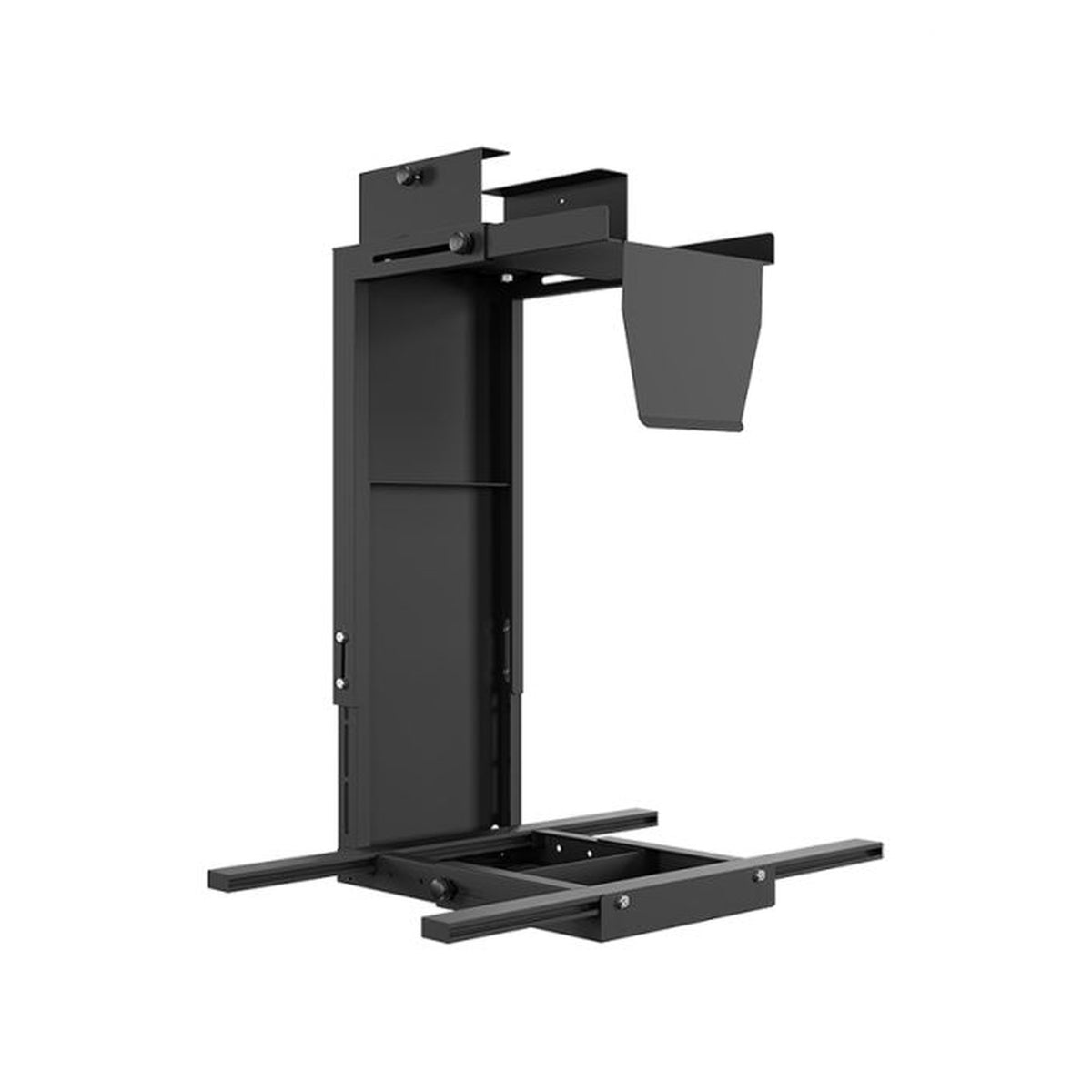 HomeWorker MaxMount 寬幅雙橫樑桌下主機掛架 — image 1