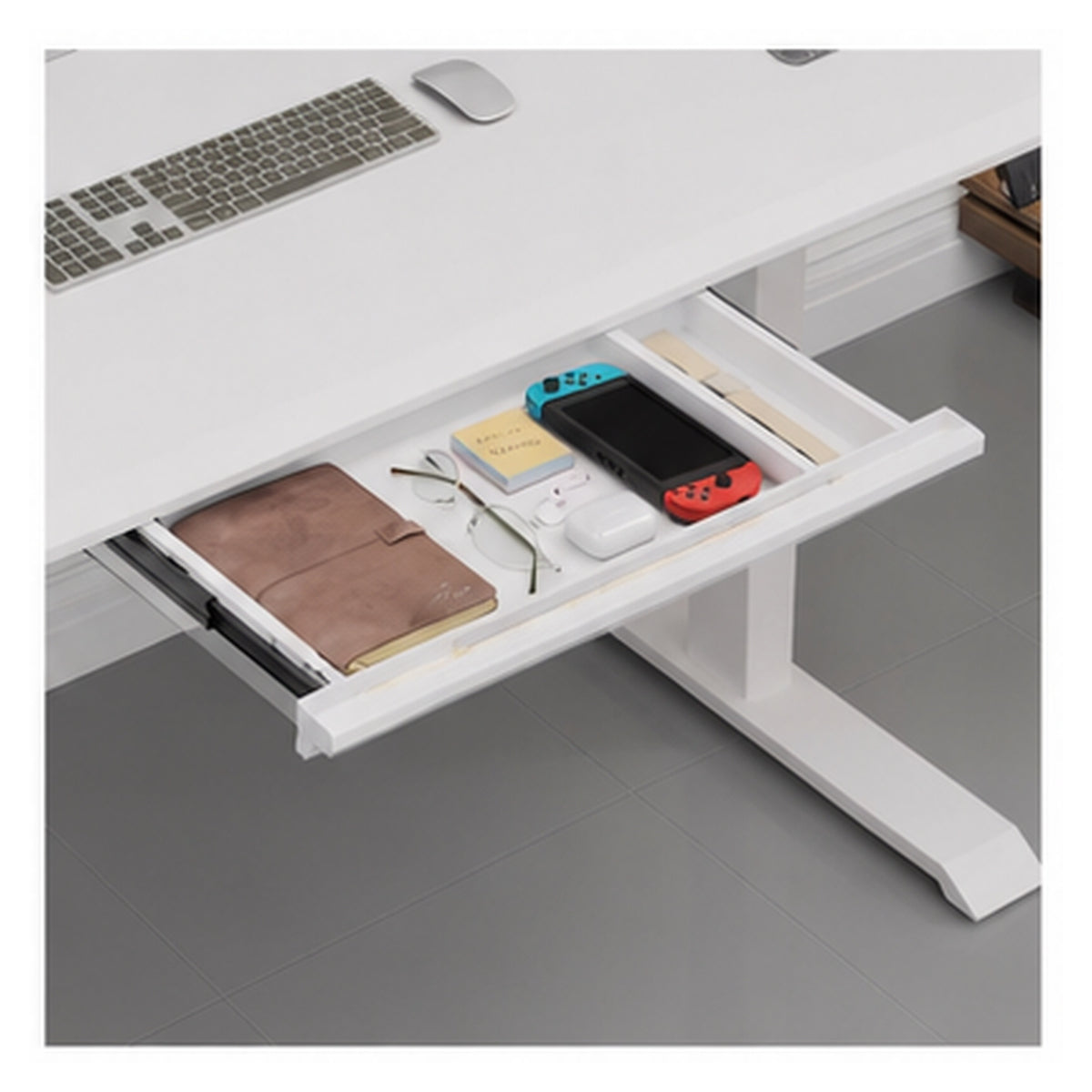 HomeWorker DeskVault T1 分格桌下抽屜｜525 mm — image 2