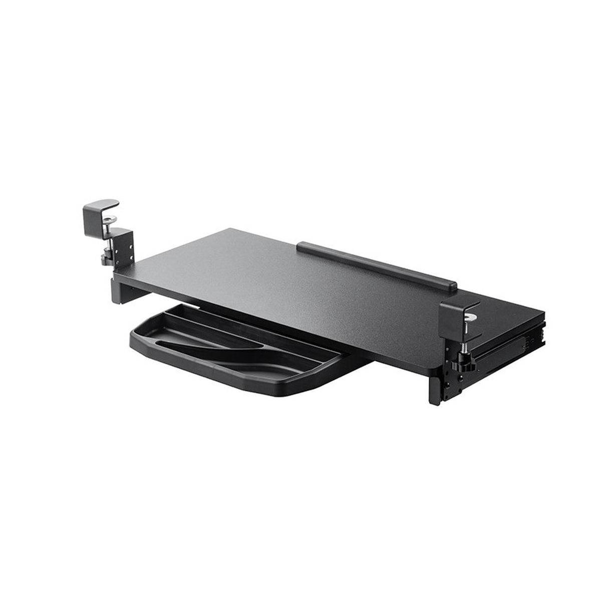 HomeWorker SlideAway 夾桌鍵盤托＋側收納托盤套裝｜70 cm — image 1