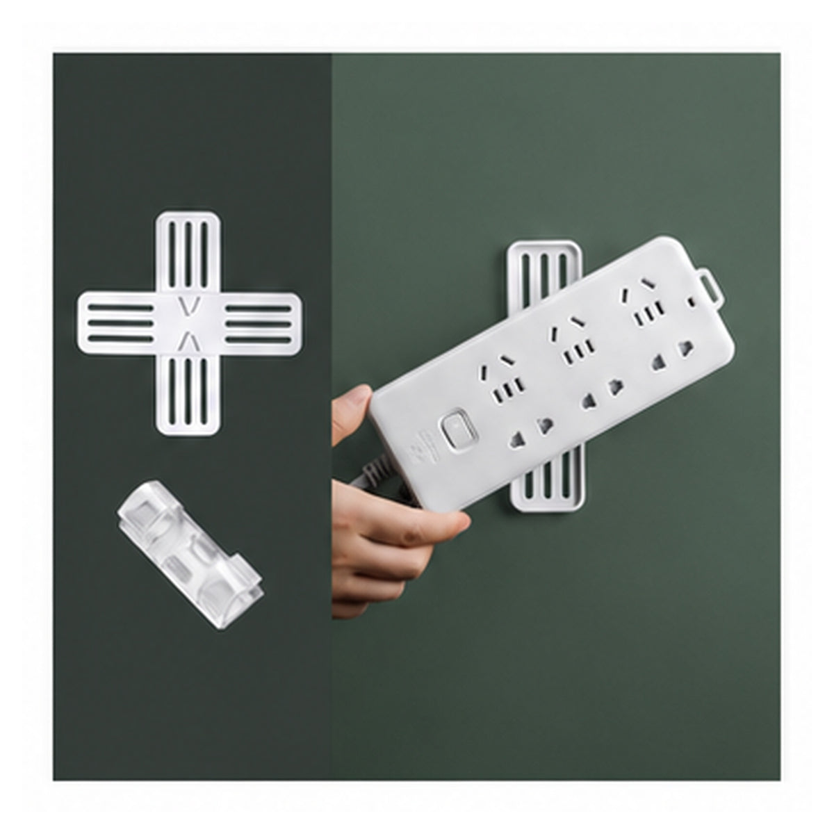 HomeWorker PivotDock 360° 旋轉拖板固定座－360°旋轉款＋1+理線夾大號一盒（16枚）