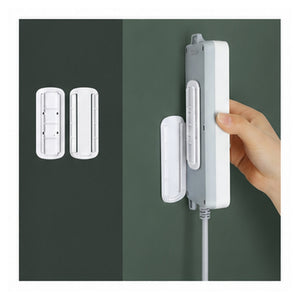 HomeWorker SlideLock Drill-Free Power Strip Holder | Slide-In — image 3