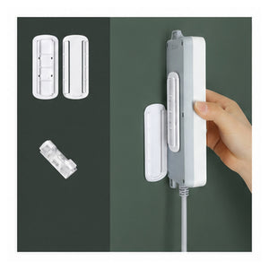 HomeWorker SlideLock Drill-Free Power Strip Holder | Slide-In — image 4