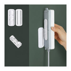 HomeWorker SlideLock Drill-Free Power Strip Holder | Slide-In — image 7