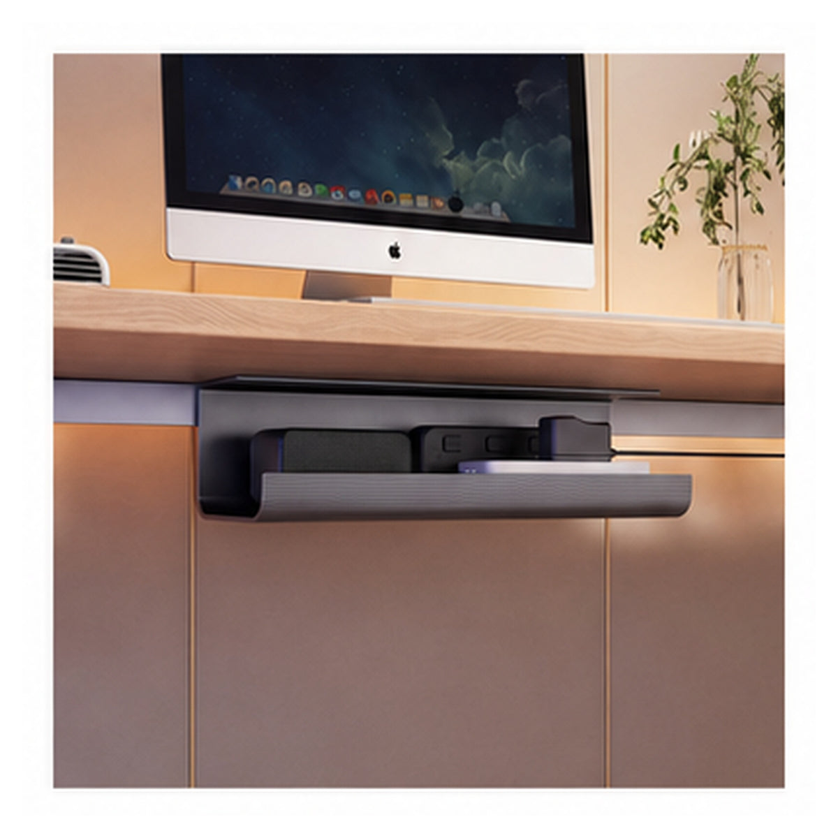 HomeWorker FlexChannel 40cm 免鑽桌下理線槽 — image 1