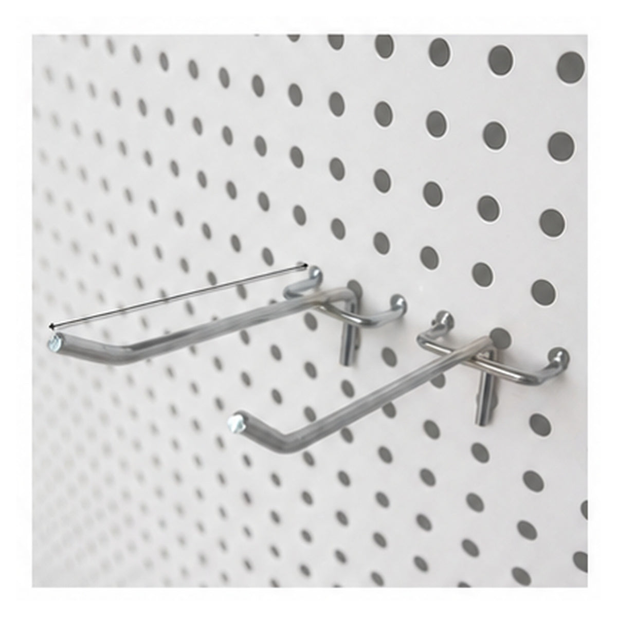 HomeWorker PegWall 10cm 加粗金屬掛鈎 — image 1