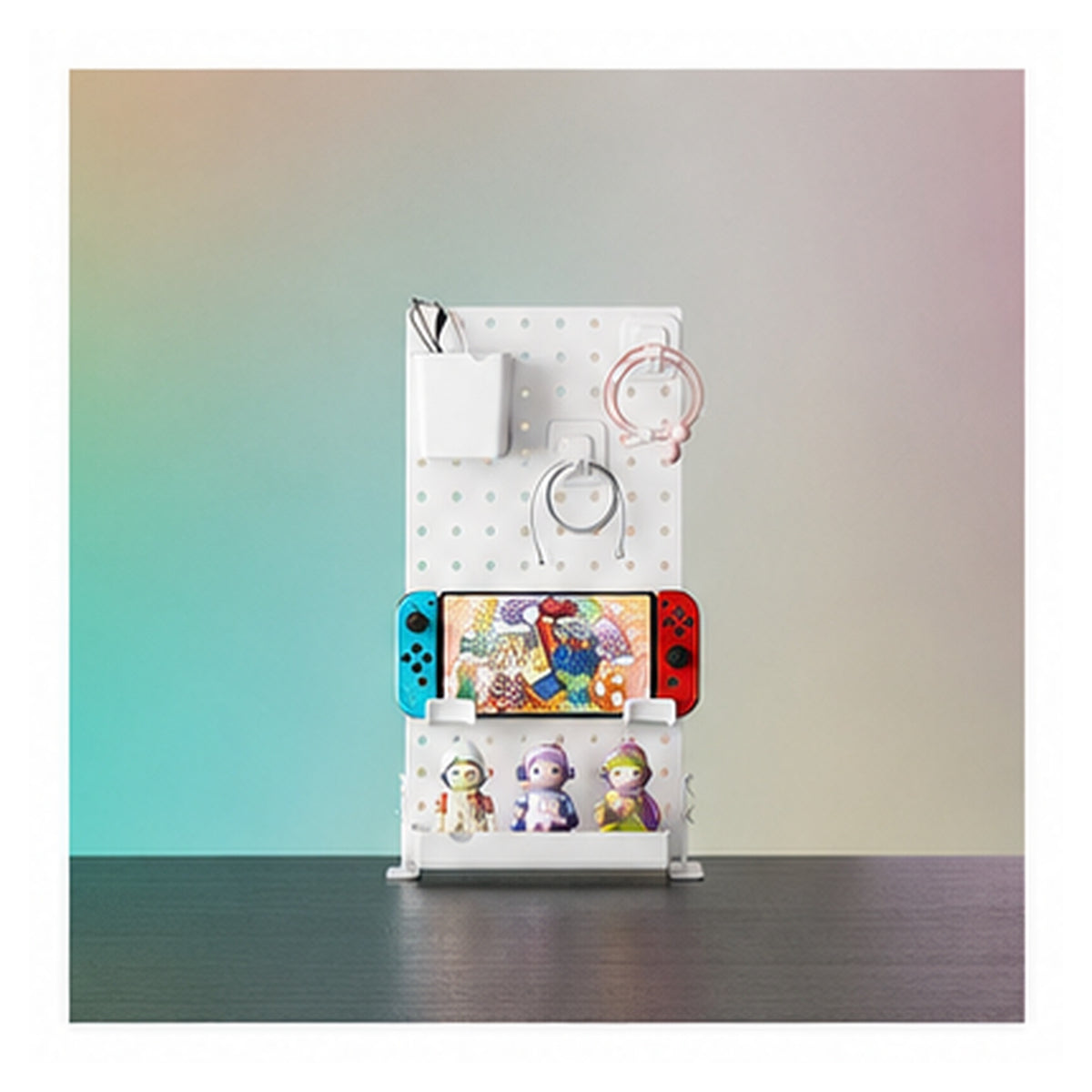 HomeWorker DeskGrid Vertical Desktop Pegboard — image 4