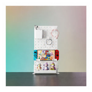 HomeWorker DeskGrid Vertical Desktop Pegboard — image 4