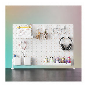 HomeWorker DeskGrid Vertical Desktop Pegboard — image 6