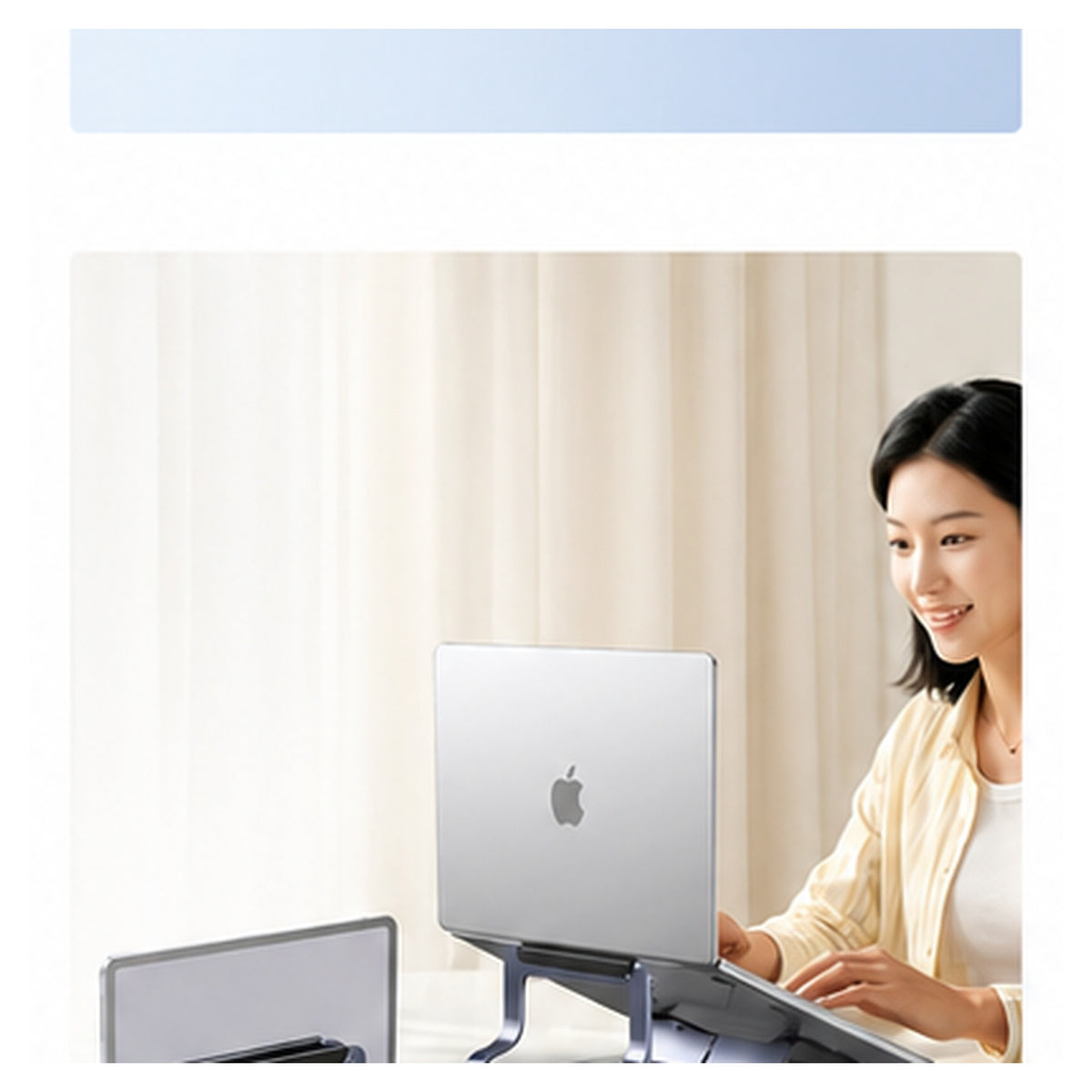 HomeWorker UGREEN 二合一垂直收納＋增高支架 — image 1