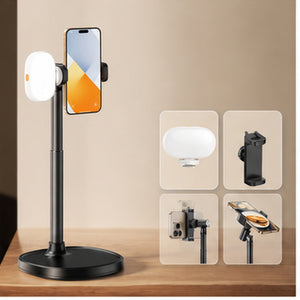 HomeWorker GlowView 補光燈桌面手機支架 — image 1