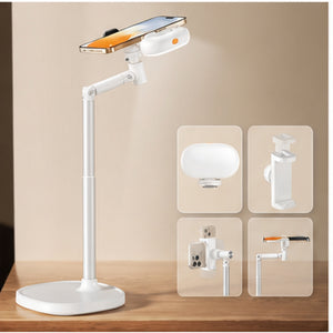 HomeWorker GlowView 補光燈俯拍手機支架 — image 2