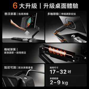 HomeWorker T660｜單臂顯示器支架 — image 2