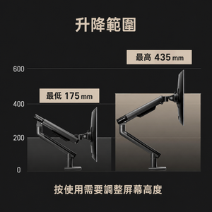 HomeWorker T7 系列｜單臂／雙臂顯示器支架 — image 3