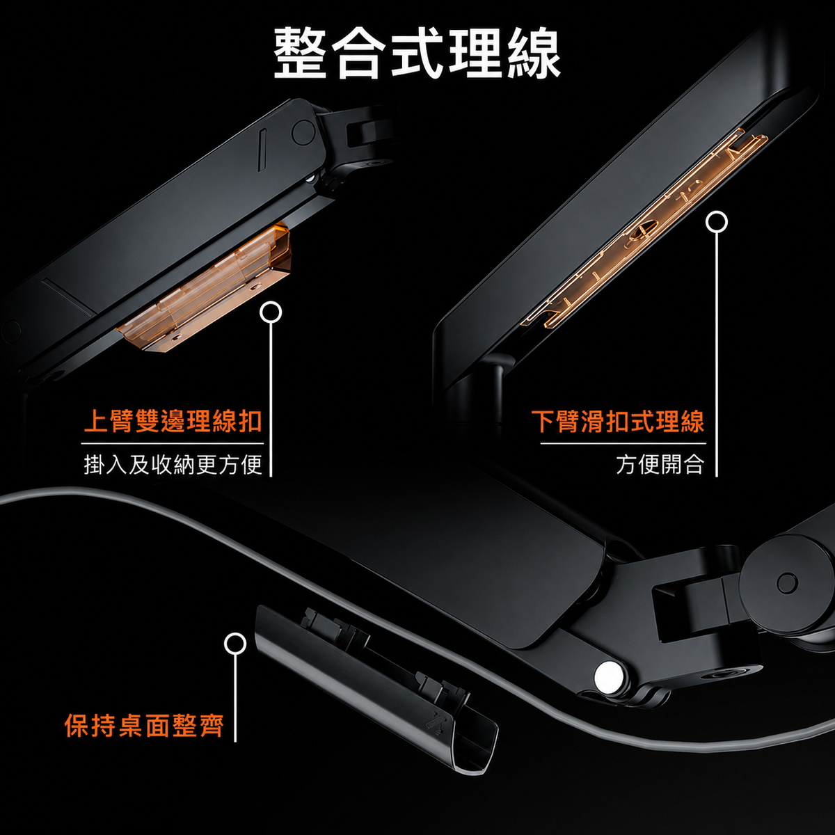 HomeWorker T9 系列｜大承重顯示器機械臂 — image 2