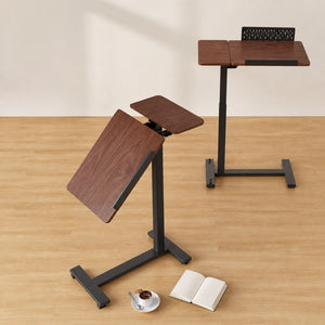 HomeWorker C70 Max｜可折疊氣動升降邊桌 700 × 400 mm — image 1