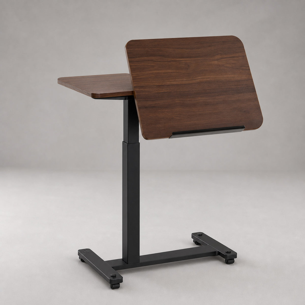 HomeWorker C70 Pro｜雙面翻轉氣動升降邊桌 700 × 400 mm — image 1