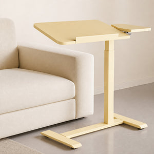 HomeWorker C70 Pro｜雙面翻轉氣動升降邊桌 700 × 400 mm — image 2