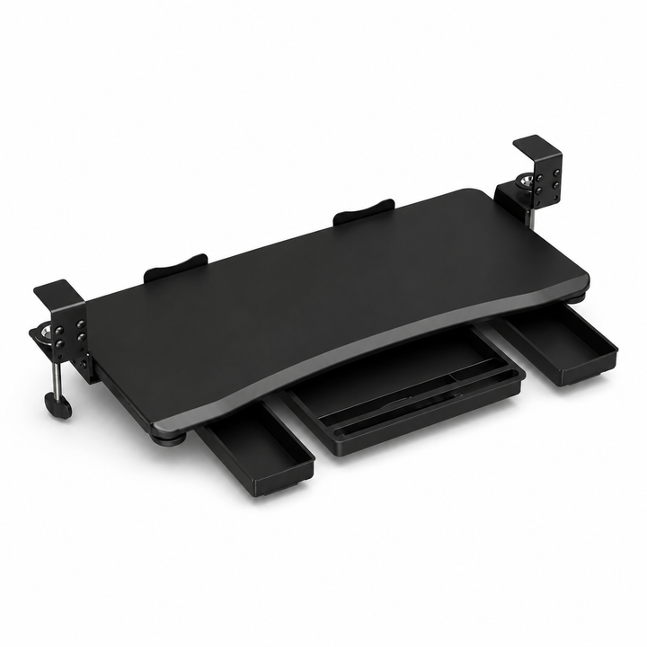 DSF1 68cm Curved Drawer Storage Keyboard Tray