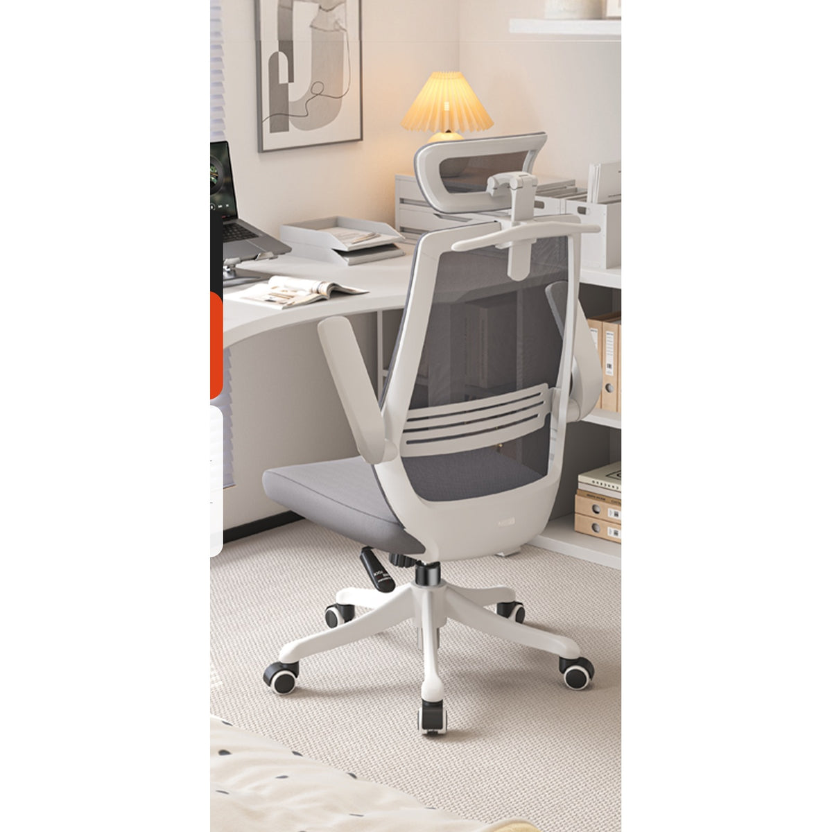 西昊 M76A 高背翻轉扶手椅｜HomeWorker 香港到倉 QC — image 1