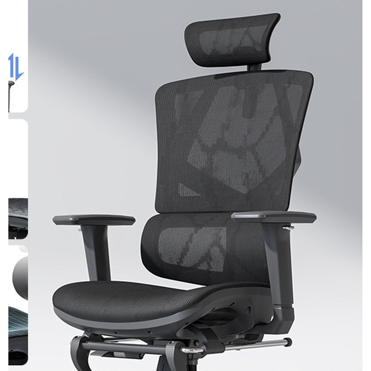 Sihoo M90 Ergonomic Chair with Adjustable Backrest | HomeWorker HK Warehouse QC — image 4