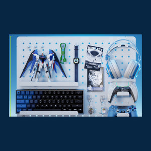 HomeWorker GridWall Desk Clamp/Wall Mount Metal Pegboard Storage System｜Various Sizes and Kits — image 4