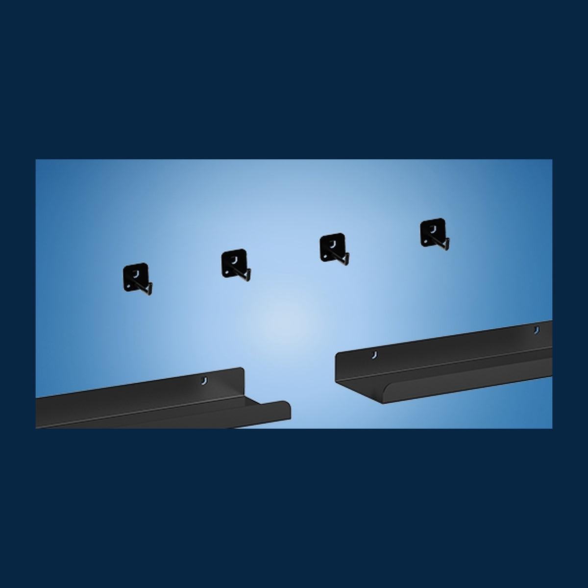 HomeWorker GridWall Pegboard Organizers｜Shelves・Hooks・Clips・Handheld Console Holder — image 2