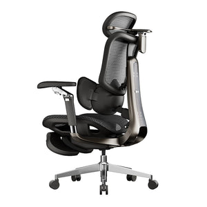 HomeWorker × 黑白調 E3 Ultra 5th Generation Smart Lumbar Support Ergonomic Chair — image 4