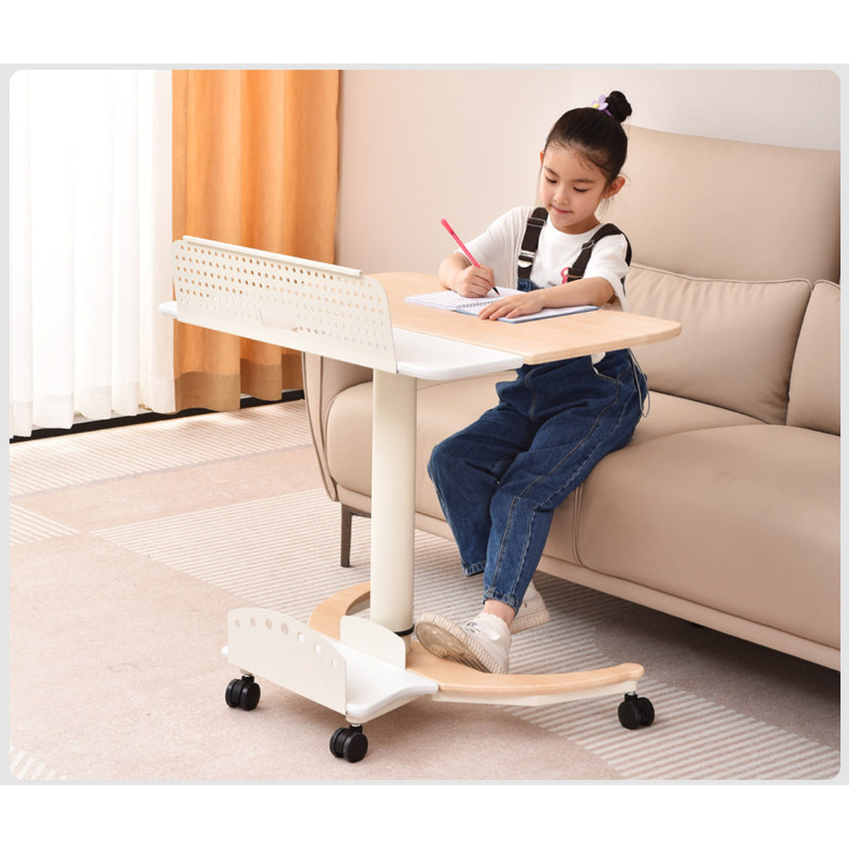 HomeWorker FlexMove 流動氣壓升降電腦工作台｜780 × 600 mm 可翻轉枱面 — image 2