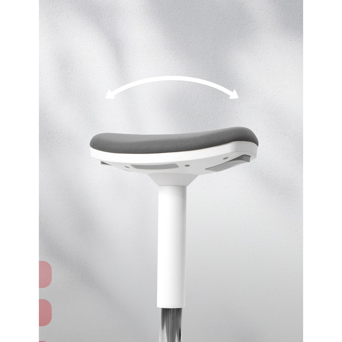 HomeWorker WobbleLift Standing Desk with Wobble Stool — image 4