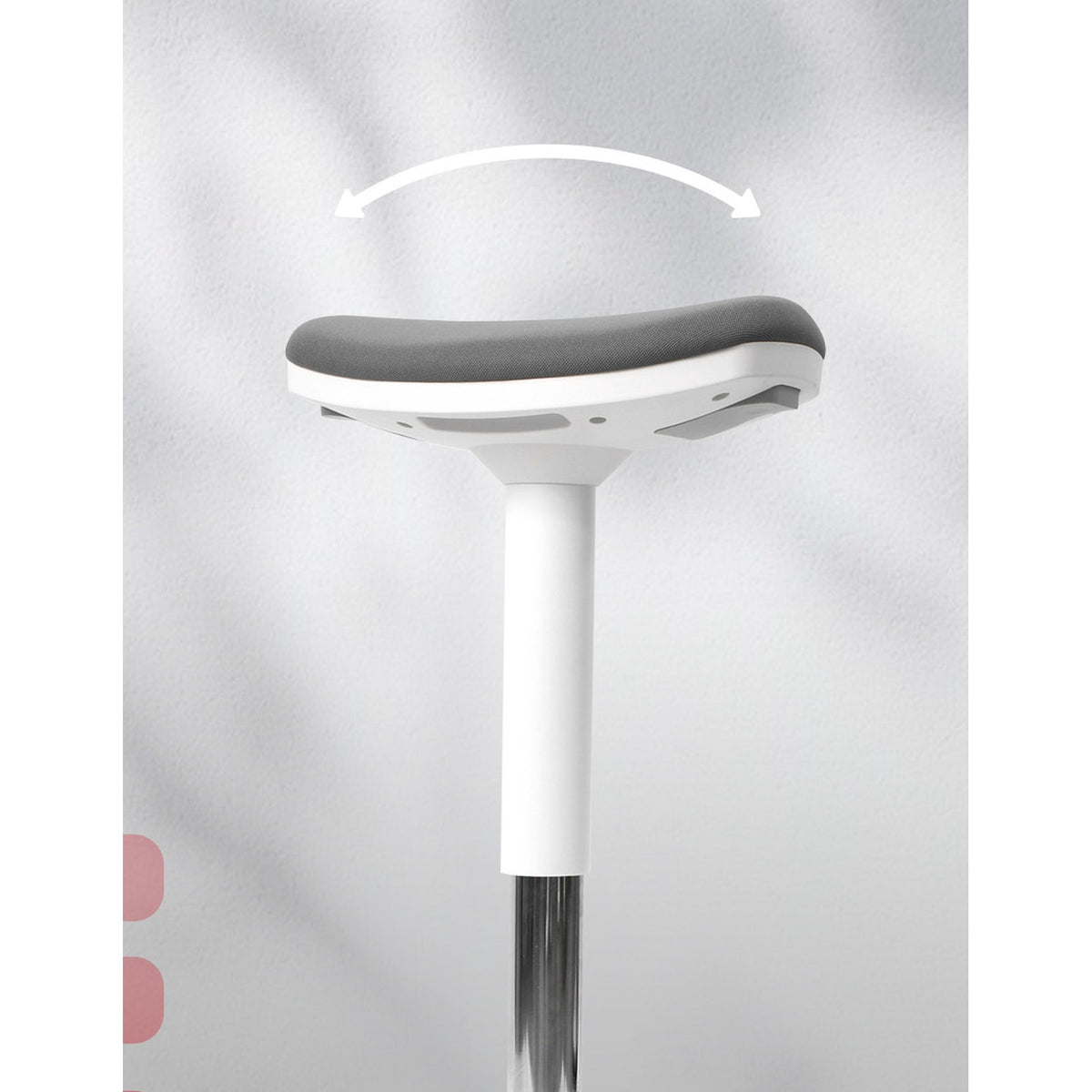 HomeWorker WobbleLift Standing Desk with Wobble Stool — image 5