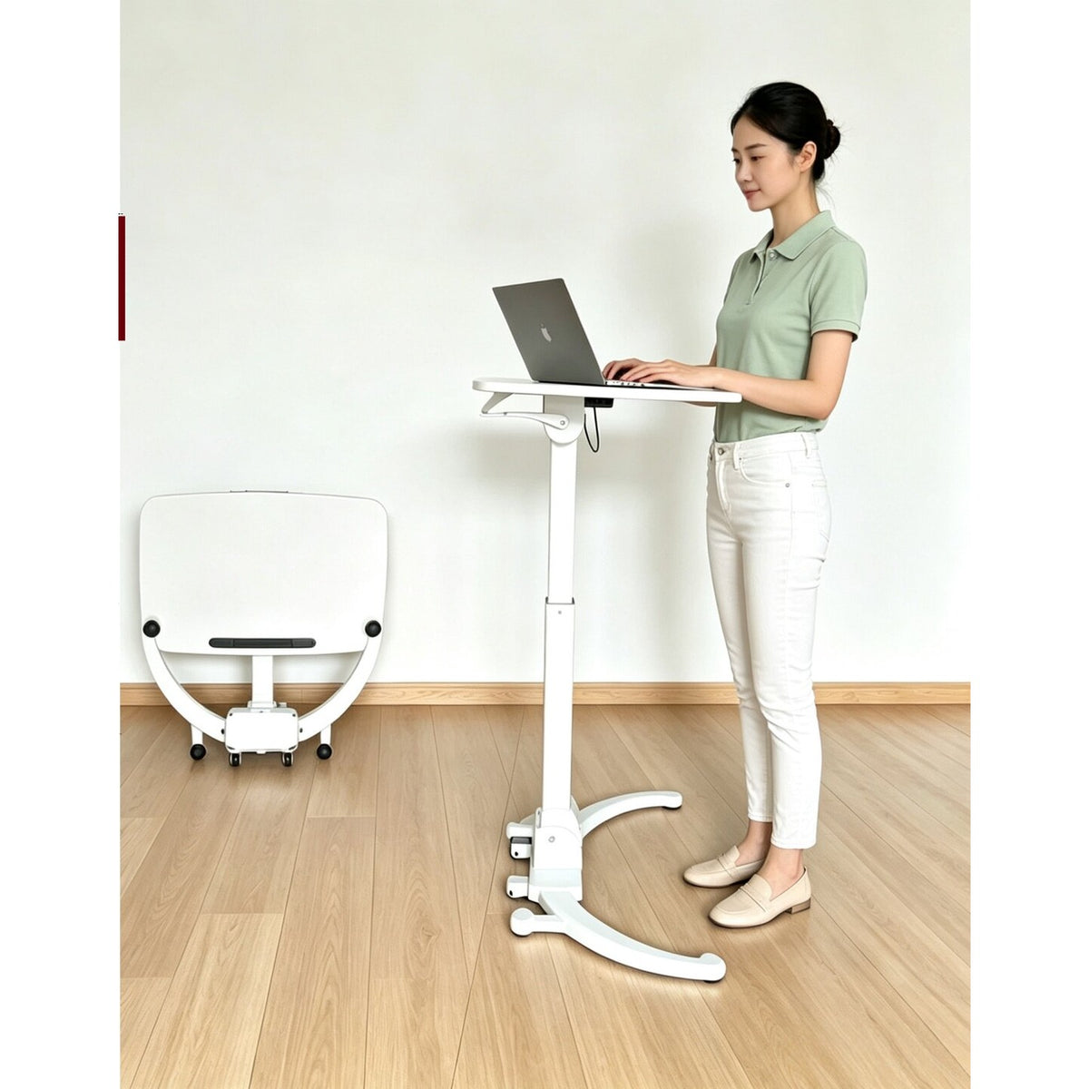 HomeWorker MoveDesk 摺疊升降流動工作枱 — image 1